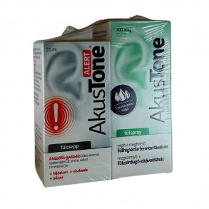 AKUSTONE FÜLSPRAY 15ML +ALERT FÜLCSEPP - 15ML